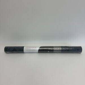 Tempaper Textured Black Damsel Removable Peel & Stick Wallpaper, 20.5in x 16.5ft